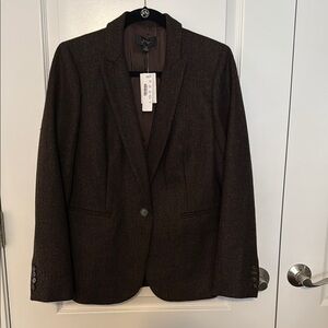 J. Crew Brown Blazer Classic Suit Jacket